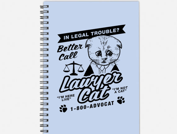 Better Call Lawyer Cat