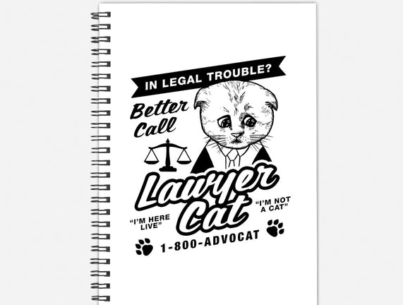 Better Call Lawyer Cat