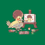 Birb Ross-mens heavyweight tee-TechraNova