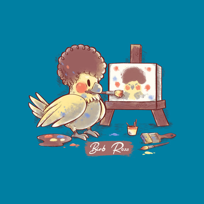 Birb Ross-none drawstring bag-TechraNova