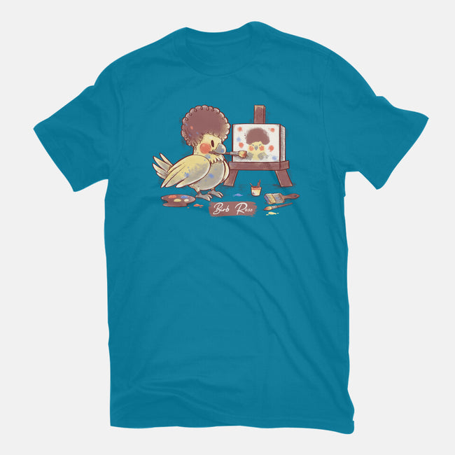 Birb Ross-unisex basic tee-TechraNova