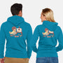 Birb Ross-unisex zip-up sweatshirt-TechraNova