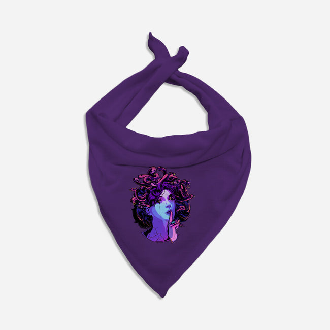 Medusa-cat bandana pet collar-heydale