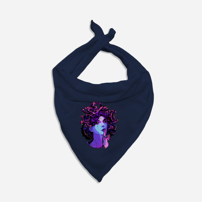 Medusa-dog bandana pet collar-heydale
