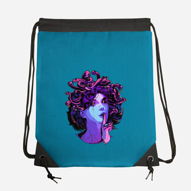 Medusa-none drawstring bag-heydale
