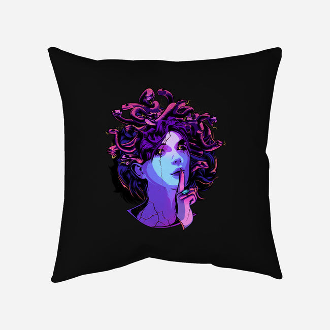 Medusa-none removable cover w insert throw pillow-heydale