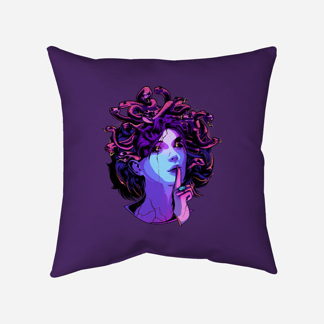 Medusa-none removable cover w insert throw pillow-heydale