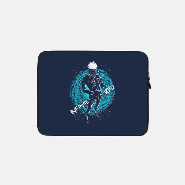 Infinite Void-none zippered laptop sleeve-constantine2454