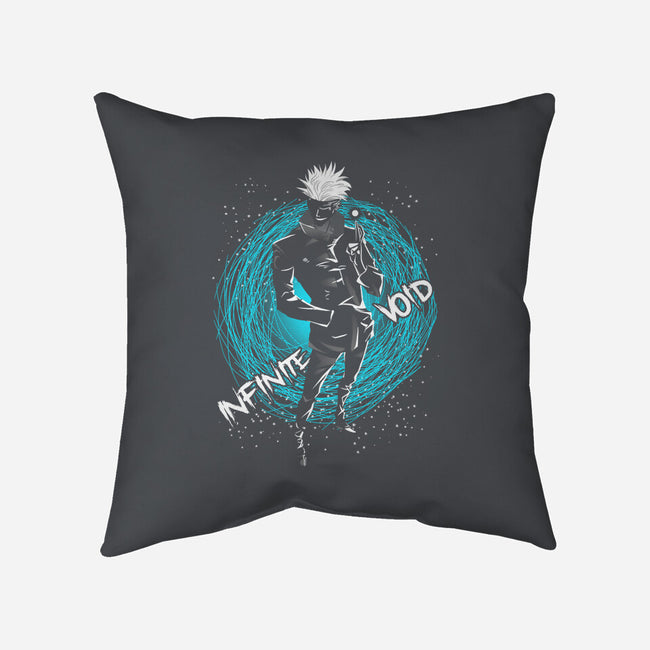 Infinite Void-none non-removable cover w insert throw pillow-constantine2454