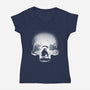 The Death-womens v-neck tee-alemaglia