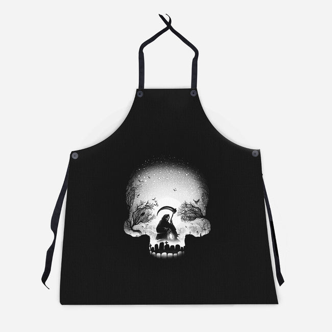 The Death-unisex kitchen apron-alemaglia