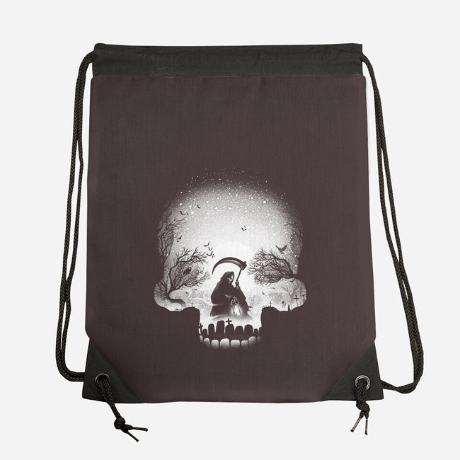 The Death-none drawstring bag-alemaglia