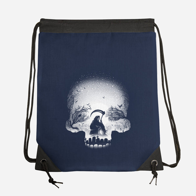 The Death-none drawstring bag-alemaglia