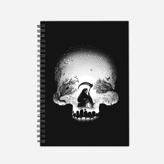 The Death-none dot grid notebook-alemaglia