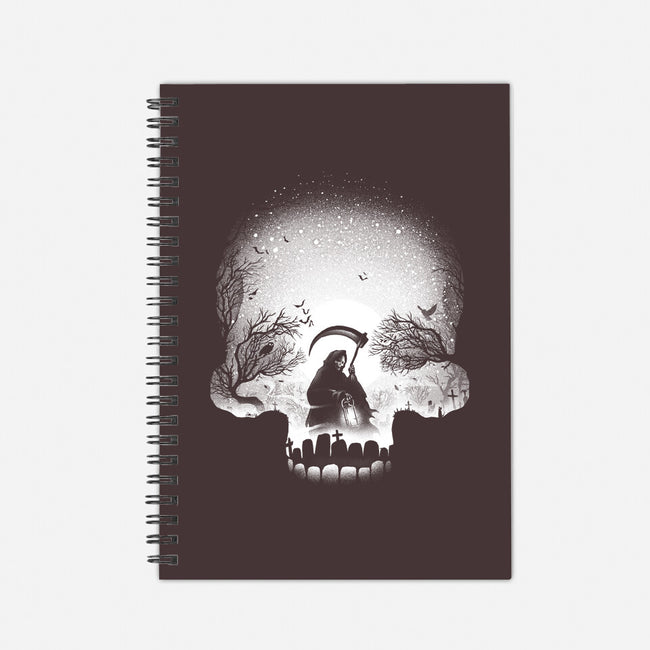 The Death-none dot grid notebook-alemaglia