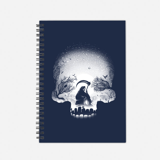 The Death-none dot grid notebook-alemaglia