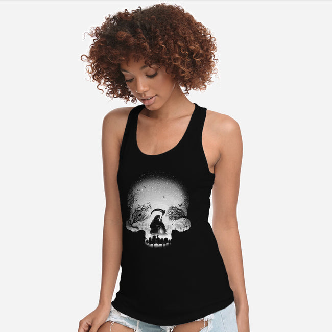 The Death-womens racerback tank-alemaglia