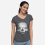 The Death-womens v-neck tee-alemaglia
