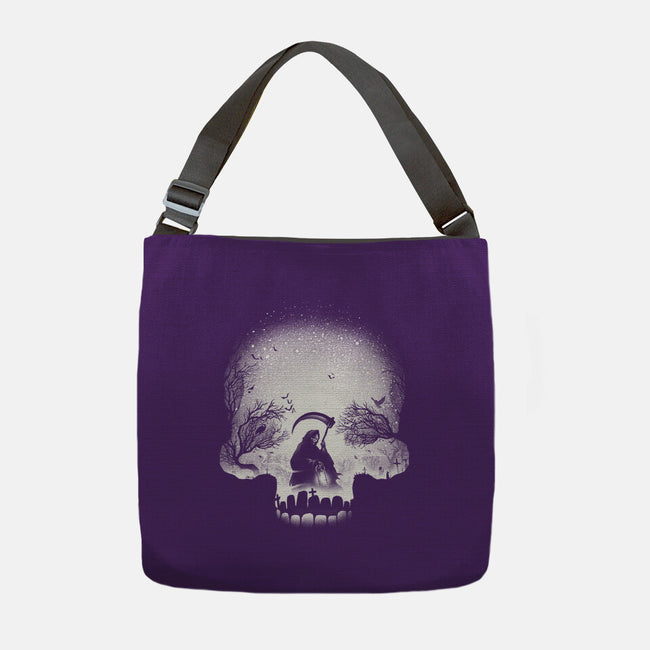 The Death-none adjustable tote-alemaglia