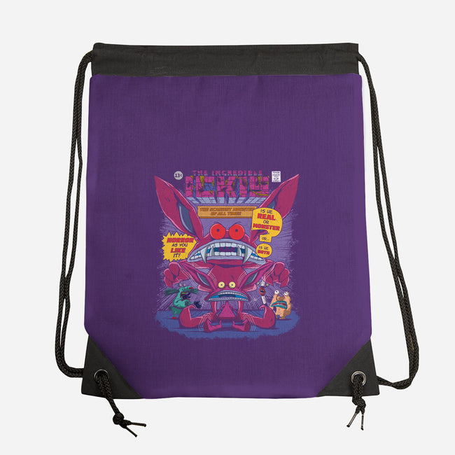 Real Monster-none drawstring bag-Angel Rotten