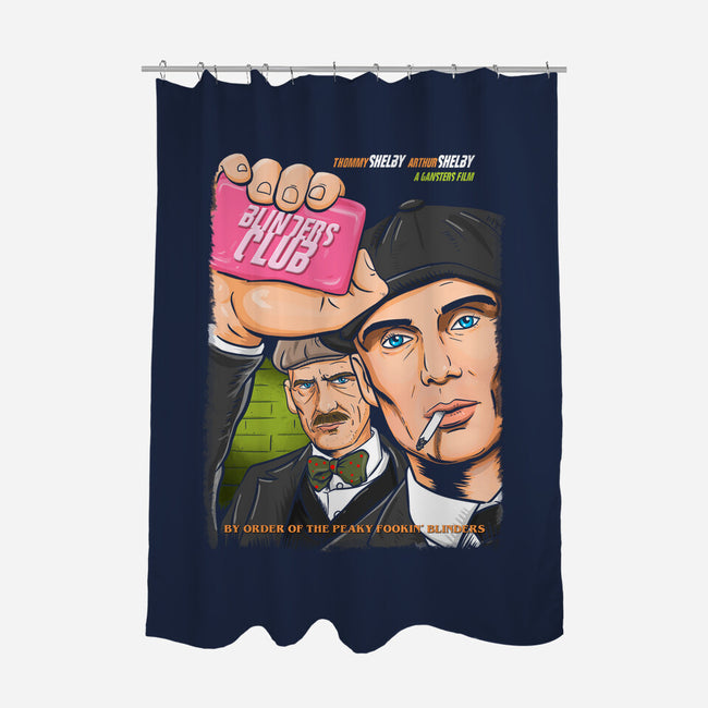 Blinders Club-none polyester shower curtain-MarianoSan