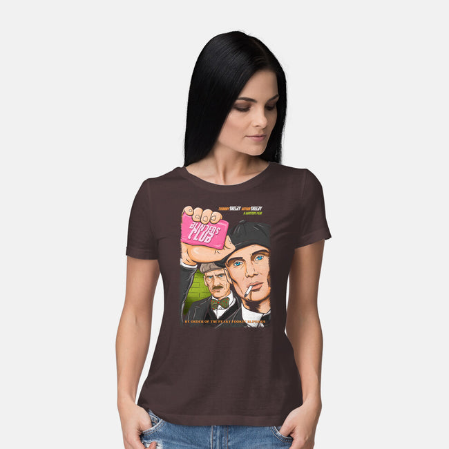 Blinders Club-womens basic tee-MarianoSan