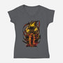 Erasure Hero-womens v-neck tee-hypertwenty