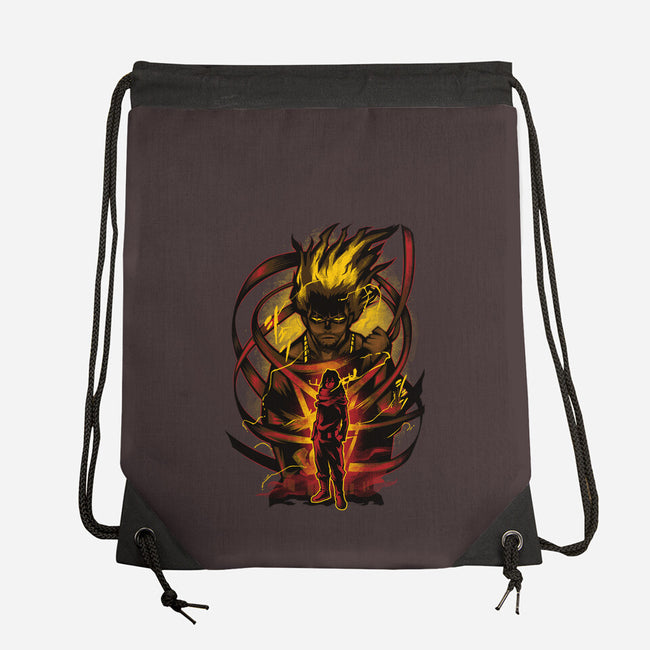 Erasure Hero-none drawstring bag-hypertwenty