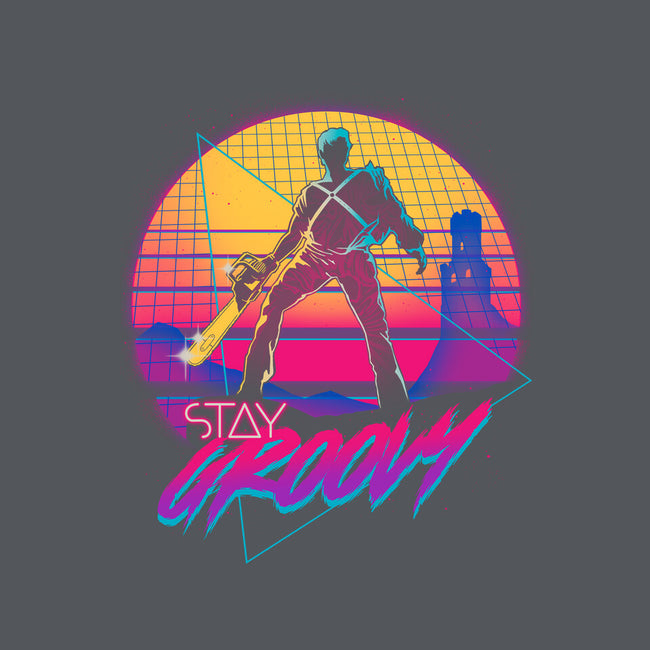 Stay Groovy-womens v-neck tee-Getsousa!