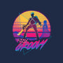 Stay Groovy-none drawstring bag-Getsousa!