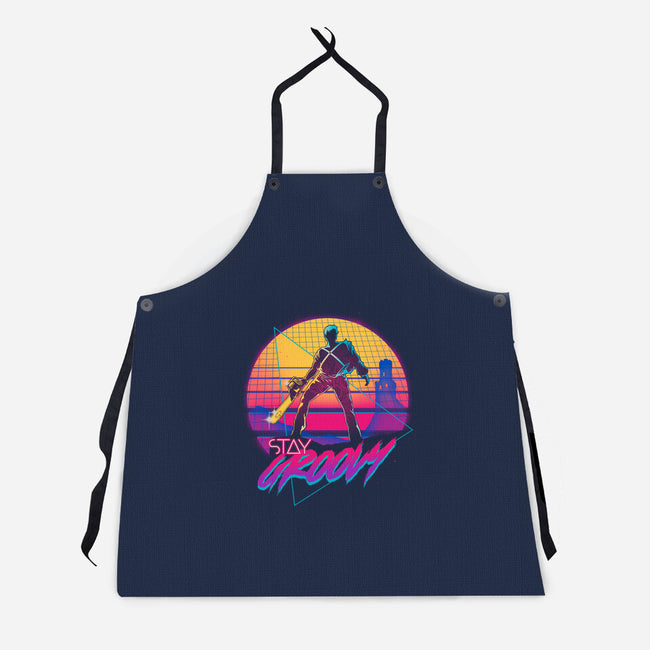 Stay Groovy-unisex kitchen apron-Getsousa!