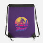 Stay Groovy-none drawstring bag-Getsousa!