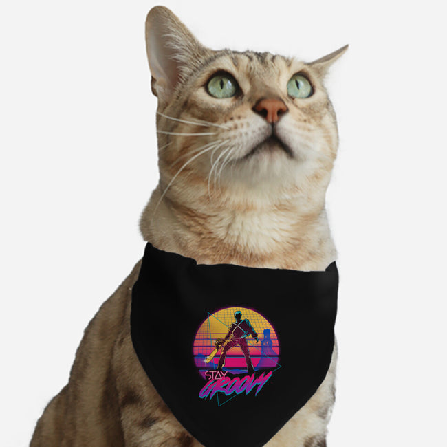 Stay Groovy-cat adjustable pet collar-Getsousa!