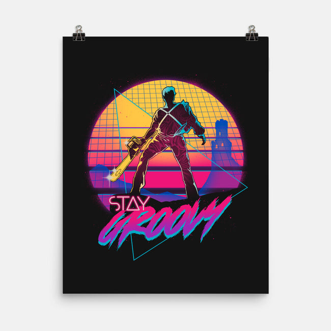 Stay Groovy-none matte poster-Getsousa!