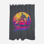 Stay Groovy-none polyester shower curtain-Getsousa!