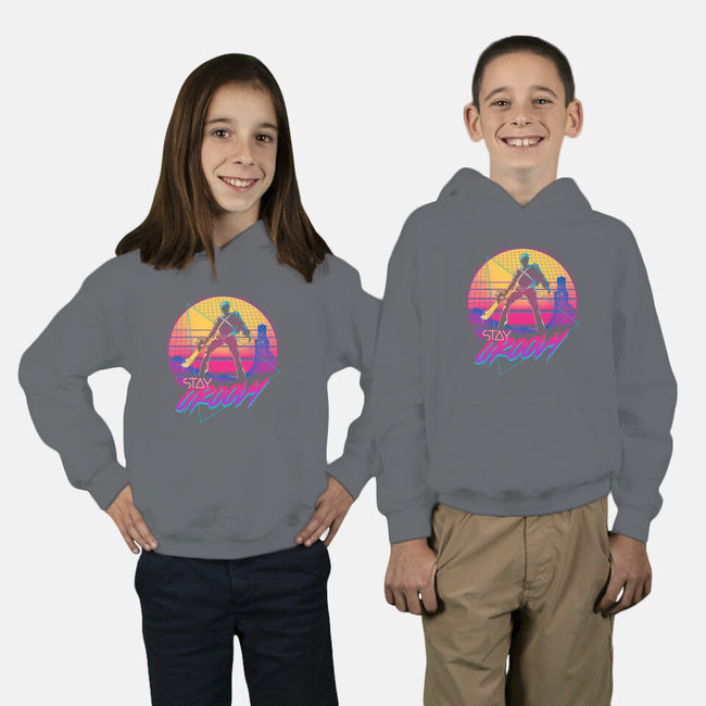 Stay Groovy-youth pullover sweatshirt-Getsousa!