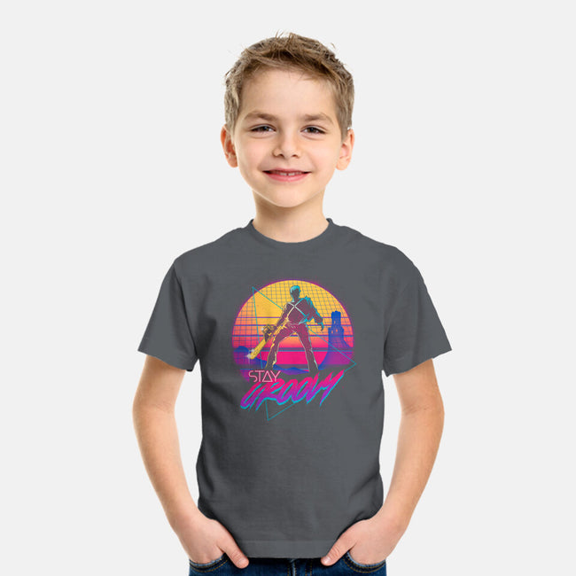 Stay Groovy-youth basic tee-Getsousa!