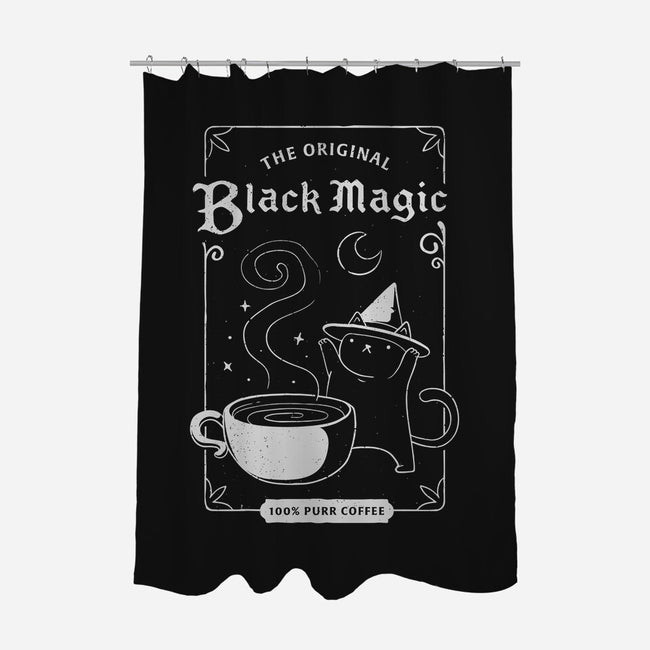 The Original Black Magic-none polyester shower curtain-dfonseca