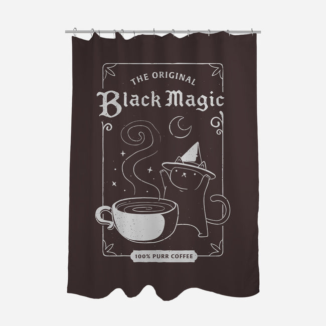 The Original Black Magic-none polyester shower curtain-dfonseca