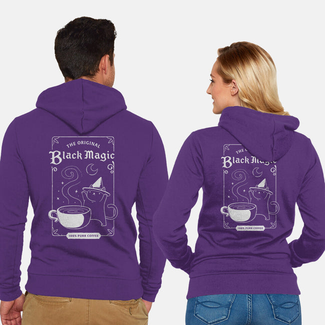 The Original Black Magic-unisex zip-up sweatshirt-dfonseca