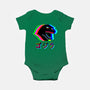 Glitchzilla-baby basic onesie-Rogelio