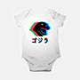 Glitchzilla-baby basic onesie-Rogelio