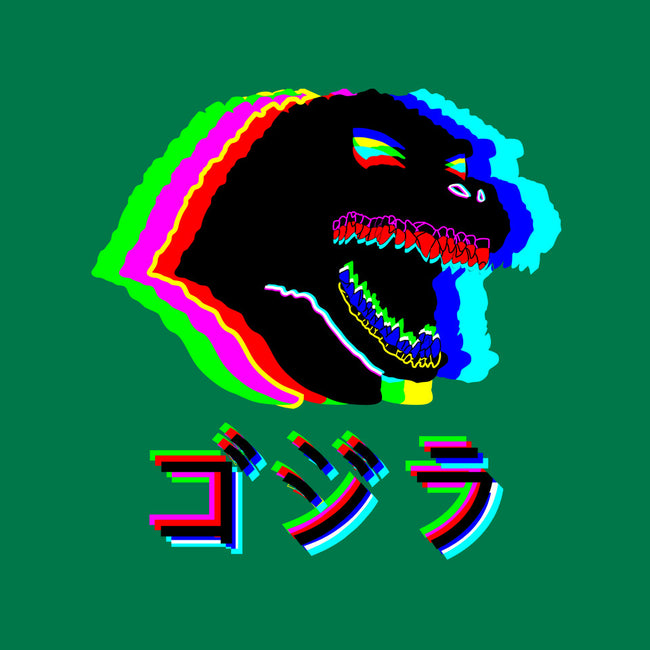 Glitchzilla-none drawstring bag-Rogelio