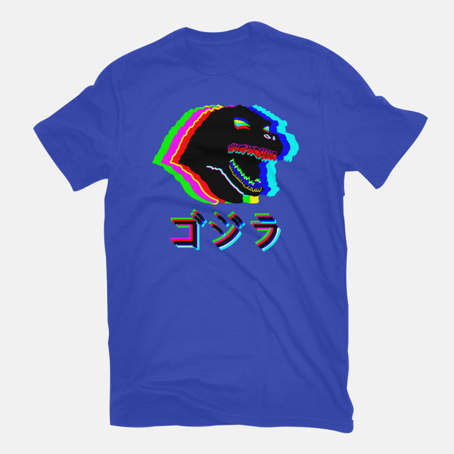 Glitchzilla-mens premium tee-Rogelio