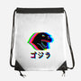 Glitchzilla-none drawstring bag-Rogelio
