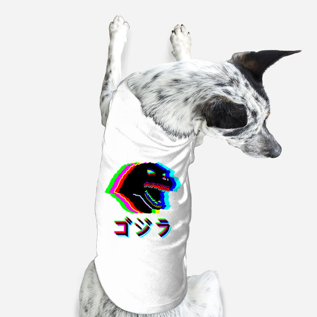 Glitchzilla-dog basic pet tank-Rogelio