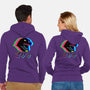 Glitchzilla-unisex zip-up sweatshirt-Rogelio