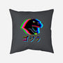 Glitchzilla-none removable cover w insert throw pillow-Rogelio