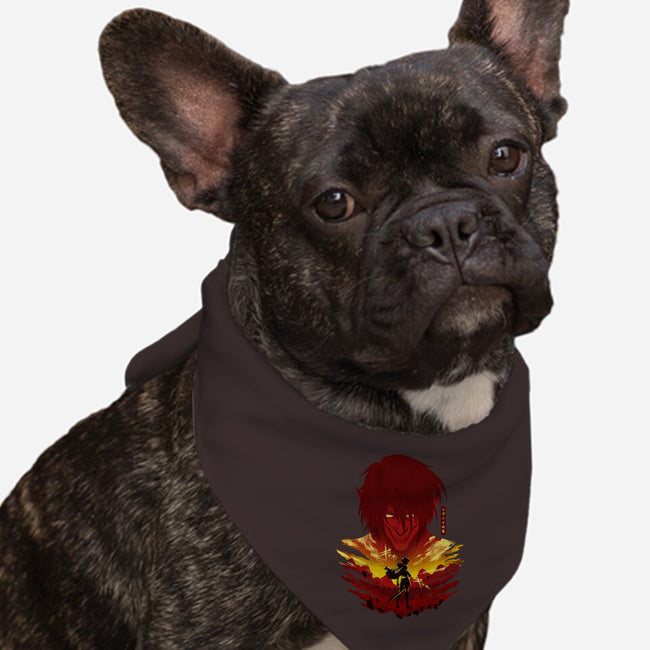 Humanity's Strongest-dog bandana pet collar-hypertwenty