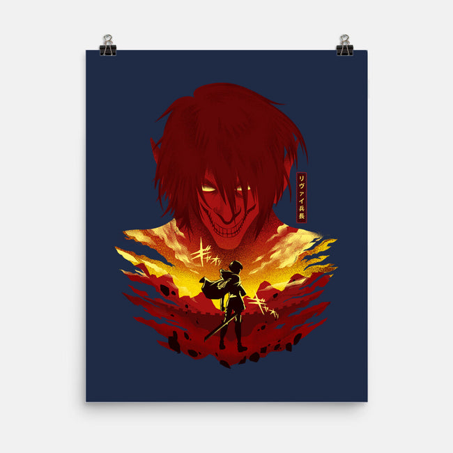 Humanity's Strongest-none matte poster-hypertwenty